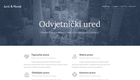 Predložak: Odvjetnički ured
