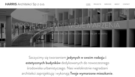 Szablon dla pracowni architektonicznej