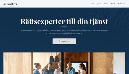 Mall - Advokatbyrå