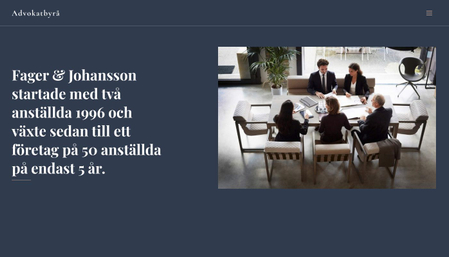 Mall - Advokatbyrå